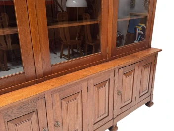 Arts & Crafts Library Bookcase by Willem Penaat for De Woning Amsterdam, 1904